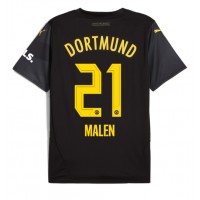 Dres Borussia Dortmund Donyell Malen #21 Gostujuci 2024-25 Kratak Rukav